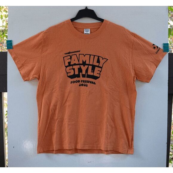 The Hundreds Other - The Hundreds Family Style Festival 2023 Staff T-Shirt Orange Size 2XL